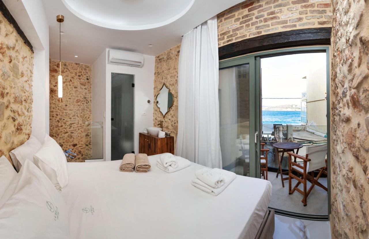 La 'Belle Luxury House Chania Hriszí Aktí Haniá Kültér fotó